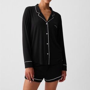 2/$45 Gap Modal Pajama Top with White Trim (Petite)